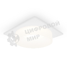 Светильник Ambrella light TN1314 SWH/FR белый песок/белый матовый GU5.3 92*92*45