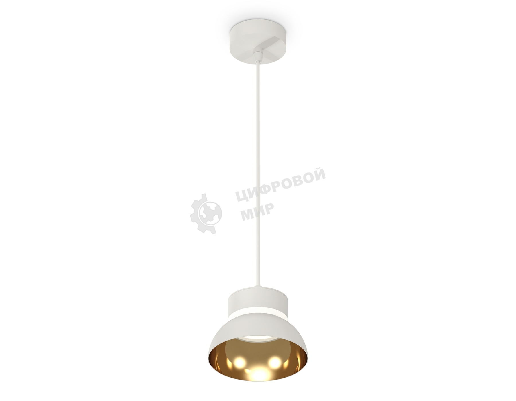 Светильник Ambrella Light XP8110051 SWH/PYG/CL белый песок/золото желтое полированное/прозрачный GX53