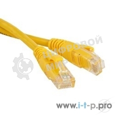 Патч-корд Hyperline PC-LPM-UTP-RJ45-RJ45-C5e-1.5M-LSZH-YL Патч-корд U/­UTP, Cat.5е, LSZH, 1.5 м, желтый 