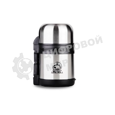 Термос Арктика 201-600 универсальная пробка, 0,6 л, с ручкой + чашка, холод/тепло 18 ч