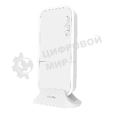 Точка доступа MikroTik RBwAPG-60ad-A wAP 60G AP with Phase array 60 degree 60GHz antenna, 802.11ad wireless, 716MHz CPU, 256MB RAM, lx Gigabit LAN, PO 