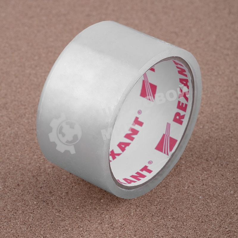 Скотч упаковочный Rexant 48 мм х 50 мкм, прозрачный, рулон 36 м