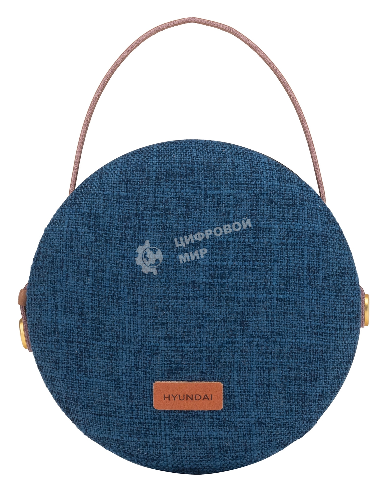 Колонка портативная Hyundai H-PAC520 синий 8W 1.0 BT/3.5Jack 10м 2200mAh