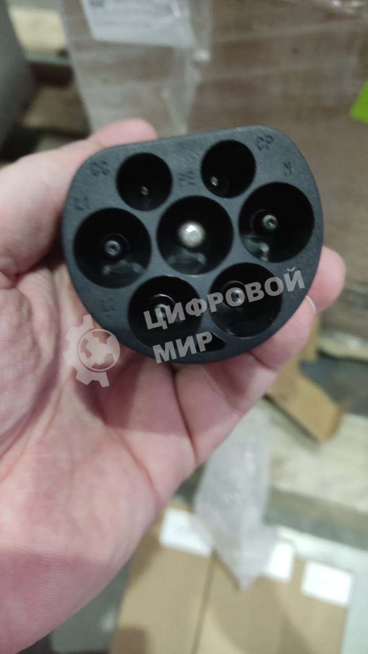 Адаптер Type 2 на Gb/T 3 фазы