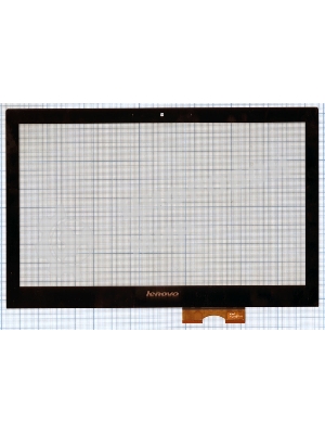 Сенсорное стекло (тачскрин) для Lenovo IdeaPad Z400 Touch MCF-140-0650, черное