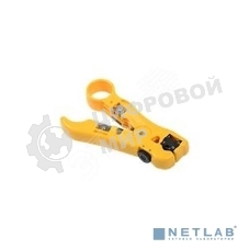 Инструмент ITK TS2-GR20 для зачистки кабеля UTP (упак:1шт) желтый