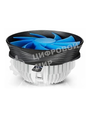 Кулер для процессора DEEPCOOL GAMMA ARCHER синий, 120 мм, алюминий, 1600 об/мин, 26.1 дБ, 3 pin, 95 Вт, 65.5 мм