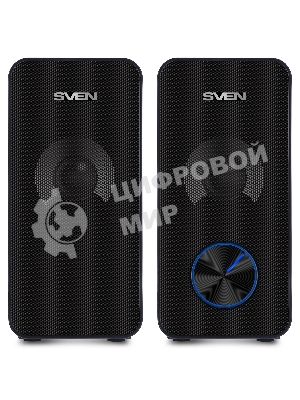 Акустическая система SVEN 335, черный (6 Вт, питание USB)