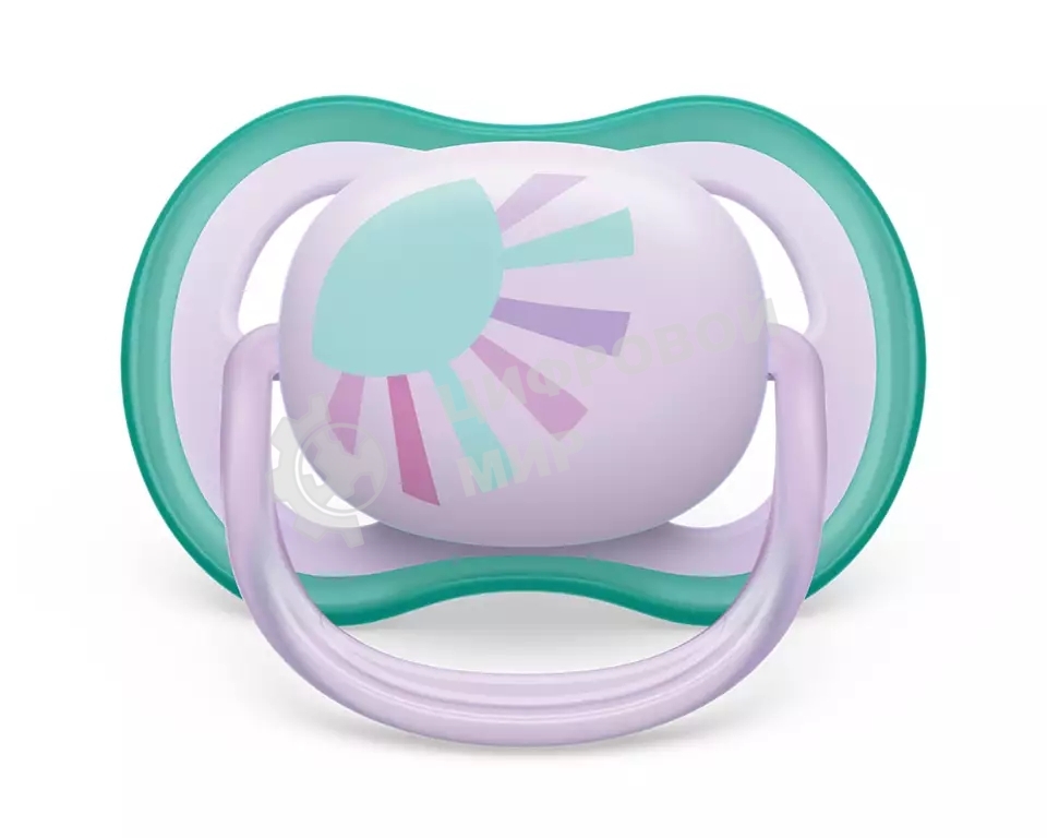 Пустышка Philips ultra air, солнышко, 0-6 мес., 1 шт.