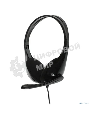 Гарнитура A4Tech HU-9 чёрный, проводная