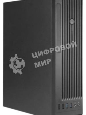 Компьютерный корпус Chieftec UNI BE-10B-300 черный 300W mATX 2x80мм 2x120мм 2xUSB2.0 2xUSB3.0 audio bott PSU