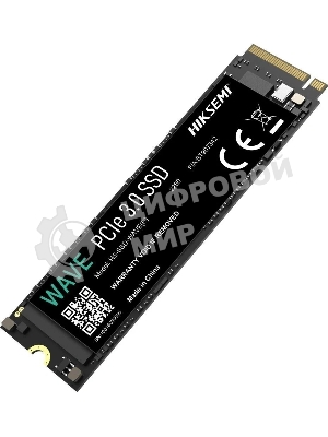 Накопитель SSD M.2 HIKSEMI 512Gb HS-SSD-WAVE(P) 512G (PCI-E 3.0 x4, up to 2500/1025MBs, 3D NAND, 120TbW)