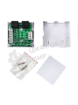 Розетка компьютерная NA-TA/1 RJ45+RJ11 кат.5e UTP внешняя 2 порта, 110&Krone