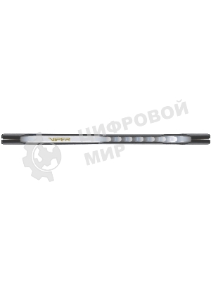 Оперативная память Patriot Viper Steel, DDR4, 8GB (1x8GB), 3200MHz, CL18, DIMM, с радиатором, RGB, черный