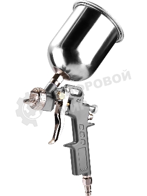 Краскопульт пневматический с верхним бачком DEKO DKSG01 500 мл, металл 018-1100
