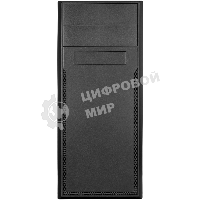 Компьютерный корпус без блока питания Foxline FL-302, ATX, 2x5.25EXT, 1x3.5EXT, 4x3.5INT, 2xUSB 2.0, HDA, w/o FAN, w/o PSU, NO pwr cord