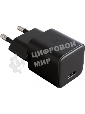 Сетевое зарядное устройство Magssory ACH005 30W 2A (PD+QC) универсальное черный