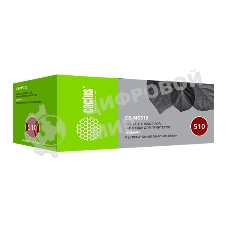 Тонер Картридж Cactus CS-MS510 черный (20000стр.) для Lexmark MS510dn/610dn/610de/610dtn/610dte