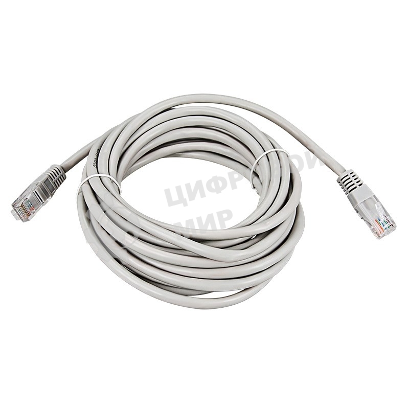 Пaтч-корд U/UTP Rexant, cat.5e, RJ45-RJ45, неэкранированный, PVC серый, 7м
