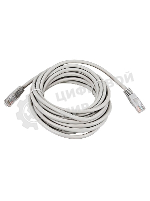 Пaтч-корд U/UTP Rexant, cat.5e, RJ45-RJ45, неэкранированный, PVC серый, 7м