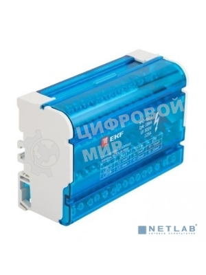 Шина нулевая в корпусе 4х15 EKF sn0-4x15