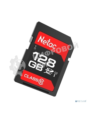Флеш карта Netac P600 SDHC 128Gb U1/C10 up to 80Mb/s, retail pack