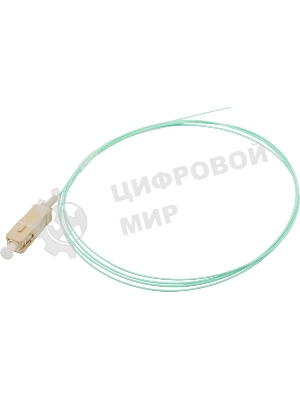 Кабель Pigtail LANMASTER LAN-PIG-SC/OM3-1.5 1.5x50/125 OM3 SC 2м ПВХ белый