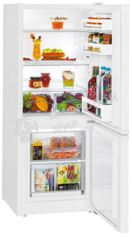 Холодильник Liebherr CUe 2331-26 001 белый двухкамерный 156/53л морозилка снизу