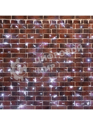 Гирлянда Neon-night Занавес 2х6м 768 LED белый прозрачный ПВХ IP65 эффект мерцания 230В нужен блок 303-500-1
