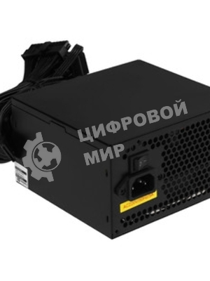 Блок питания серверный 500W ExeGate ServerPRO 80 PLUS Bronze, 500PPH-SE (ATX, for 3U+ cases, APFC, КПД 89% (80 PLUS Bronze), 12cm fan, 24p, (4+4)p, PCIe, 5SATA, 3IDE, black)