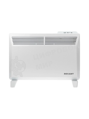 Конвектор электрический Rexant 60-0095 белый, 2000 Вт, 25 м2, термостат