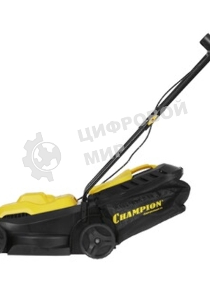 Газонокосилка электрическая Champion EM3411, от сети, 1000 Вт