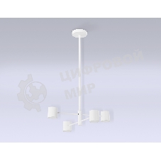 Подвесной светодиодный светильник Ambrella light FL51705/4 WH белый 3000K/4200K/6400K 20W D500*780 (Без ПДУ)