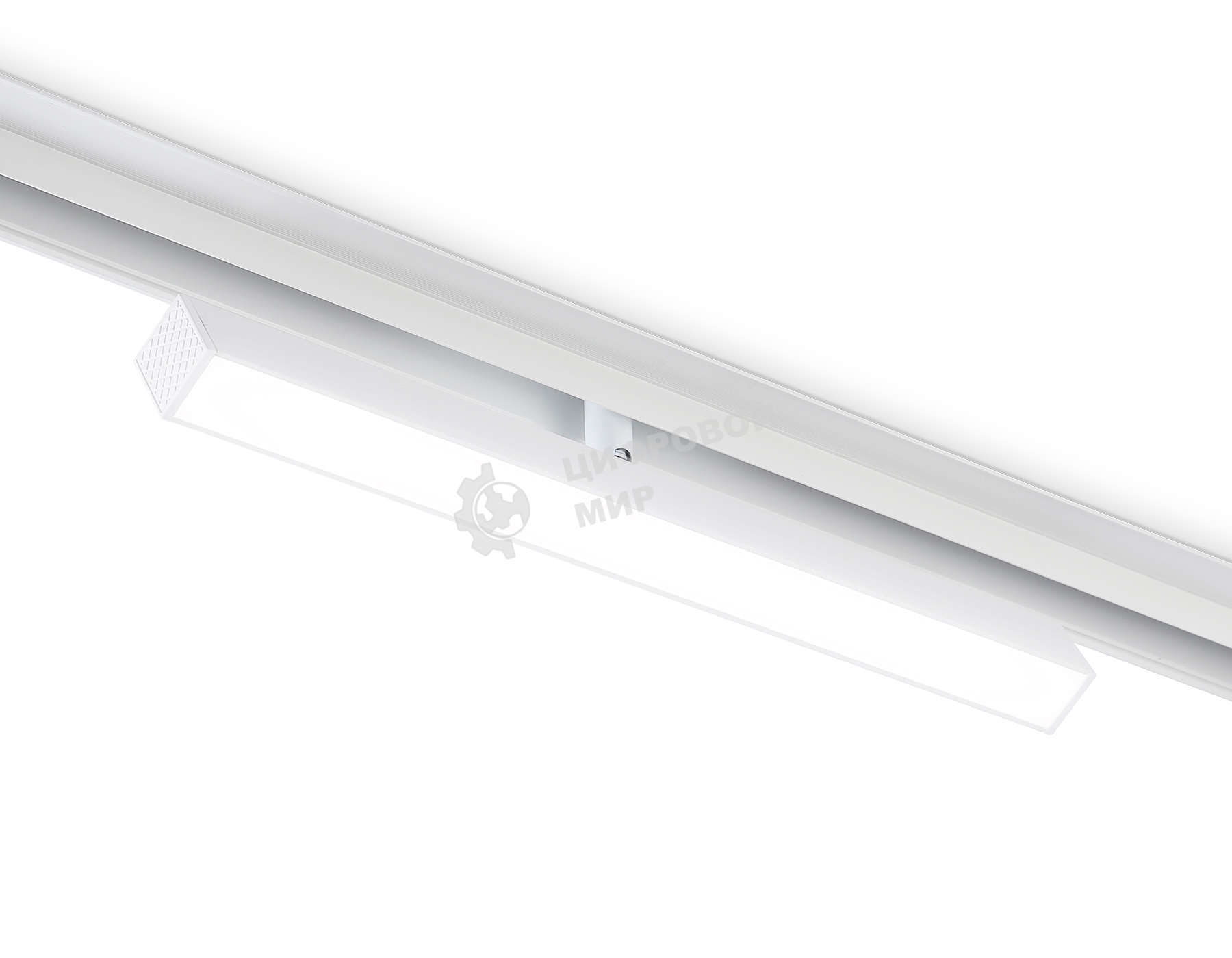 Светильник трековый светодиодный GL4200 WH белый IP20 12W 4200K 48V 305*22*45