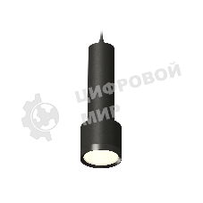 Светильник Ambrella Light XP8111001 SBK/PBK черный песок/черный полированный GX53 (A2302, C6356, A2101, C8111, N8113)