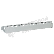 Кабельный органайзер ITK CO35-1MCM с крышкой 19