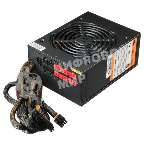 Блок питания CWT PUO1050V-G, 1050Вт, 80 PLUS Gold, 140мм, модульный, черный