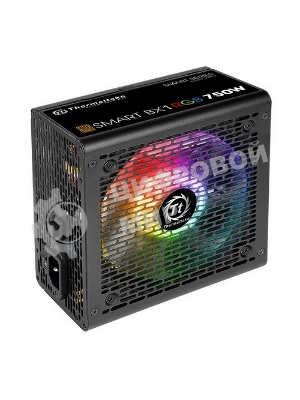 Блок питания Thermaltake Smart PS-SPR-0750NHSABE-1, 750Вт, 80 PLUS Bronze, 120мм, черный