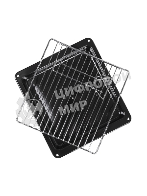 Шкаф духовой электрический Maunfeld EOEM516S, встраиваемый, 51л, дверца с 2 стеклами, нержавеющая сталь