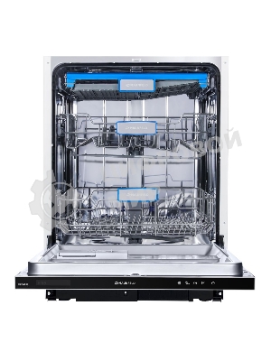 Встраиваемая посудомоечная машина Maunfeld MLP-12IM, черный, 59.8 см, 14 компл., 44 дБ, класс A++