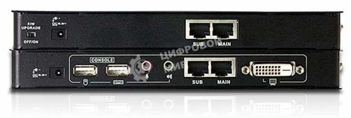 Удлинитель ATEN USB DVI Cat 5 KVM Extender (1024 x 768@60m)