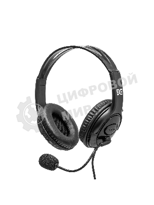 Гарнитура Exegate 960 USB Stereo чёрный, проводная, USB, регулятор громкости