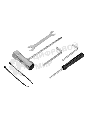 Триммер бензиновый Сибртех БКС-1300, 25 см3, 1,3 л.с., неразъемная штанга, состоит из 2 частей