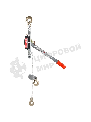 Лебедка рычажная Matrix тяга - 4 т, подъем 1.6 т, двойное храповое колесо