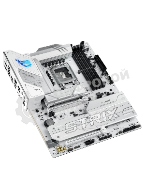 Материнская плата ASUS ROG STRIX B860-A GAMING WIFI, LGA1851, Intel B860, 4xDDR5, 4xSATA, 4xM.2, 2xPCIe 5.0 x16, 1xDP, 1xHDMI, 1x2.5Gb LAN, Wi-Fi, Bluetooth, 4xUSB 2.0, 2xUSB 3.2 Gen 1, 3xUSB 3.2 Gen 2, 1xUSB 4, 2xUSB-C, 3x3.5 мм, 7.1, ATX