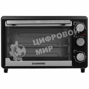 Мини-печь Starwind SMO2043 18л. 1200Вт черный