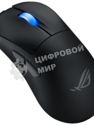 Мышь беспроводная/проводная ASUS ROG Keris II Ace белый, 42000 dpi, радиоканал, Bluetooth, USB, кнопки - 6