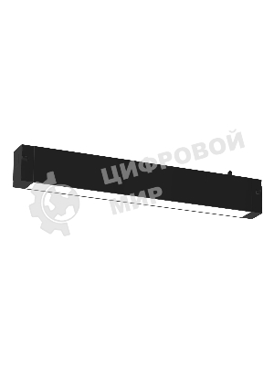 Трековый линейный светильник Ambrella light GL8045 BK черный IP20 18W 3000-6000K 220V 120° 410*25*41