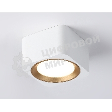 Светильник накладной TN70831 WH/GD белый/золото GX53 max 12W 96*96*60