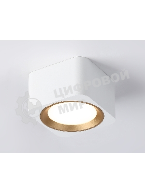 Светильник накладной TN70831 WH/GD белый/золото GX53 max 12W 96*96*60